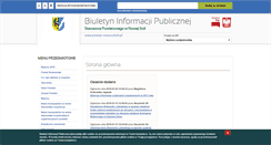 Desktop Screenshot of bip.powiat-nowosolski.pl